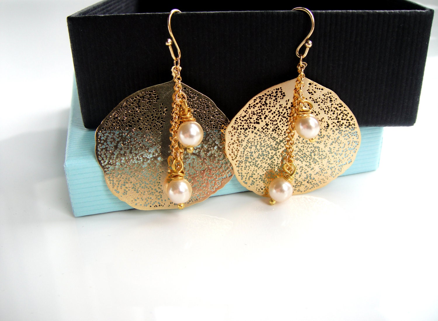 Pearl Earrings, Bridal Jewelry, Gold Earrings, Bridal Earrings