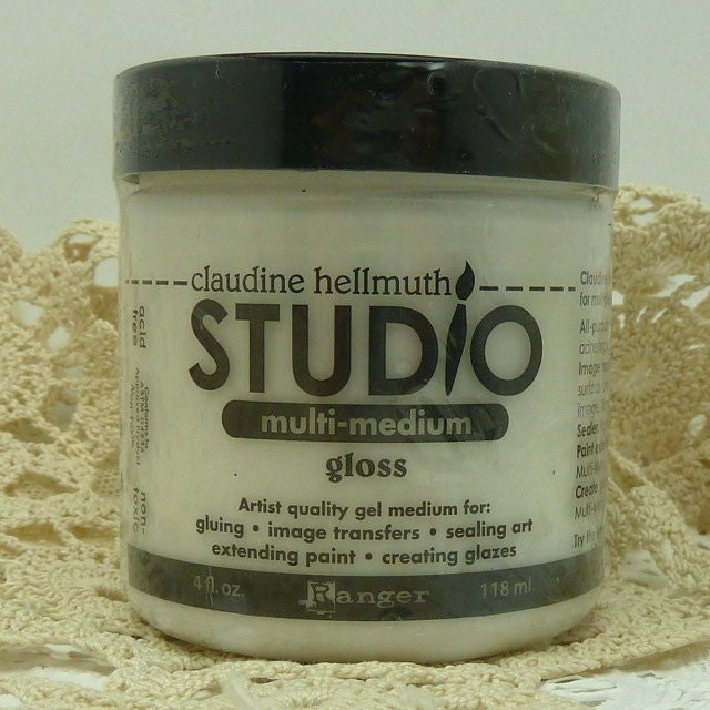 Claudine Hellmuth Studio Multi-Medium GLOSS artist quality gel 4 oz jar