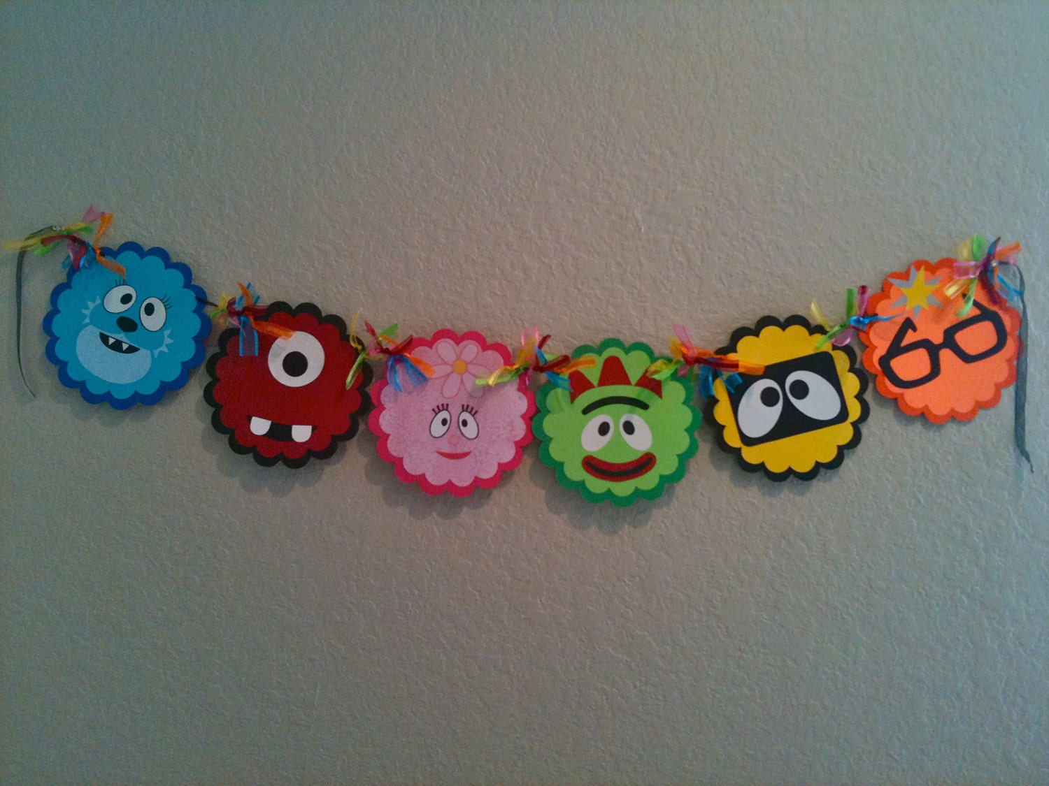 Yo Gabba Gabba Friends Banner