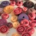 Reserved for MARIA Vintage Grab Bag of 50 Purple, Pink and Peach Buttons P1 with Free Gift Bonus Bag