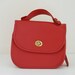 Vintage Leather Purse, Vintage Leather Handbag, Vintage Leather Purse, RED Leather Purse, Designer Leather Handbag, Vintage Purse