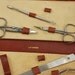 La Cross Nail Kit, Top Grain Cowhide, Fathers Day Gift, Man Travel Kit, Leather Grooming Kit With Bakelite Plastic Trim, Vintage Leather