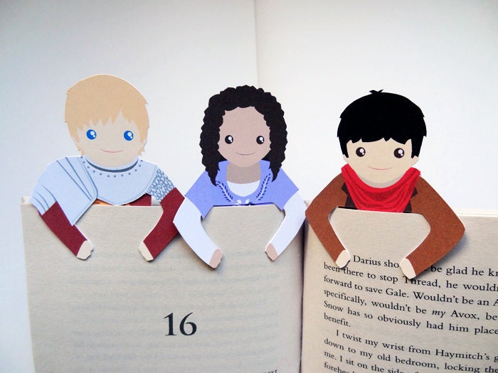 Bookmark Set: Merlin, Arthur & Gwen