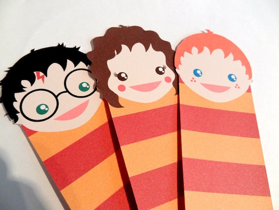 Set of three bookmarks
