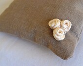 Oatmeal Lavender Bag, Rose Lavender Drawer Sachet, Lavender Pillow