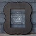 11x14 curvy picture frame - Enchanted in Black