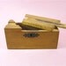 Antique Money Box Wooden Box French Money Box