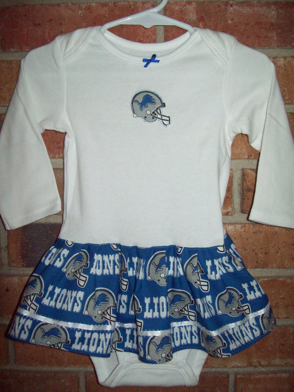 NFL Detroit Lions Onesie Dress