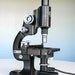 Antique Microscope - Spencer Buffalo Black Vintage Microscope with Lighting System