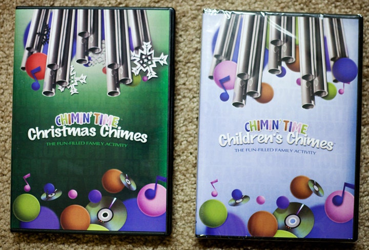 Children's Songs & Christmas Songs DVDs for Handheld Musical Chimes