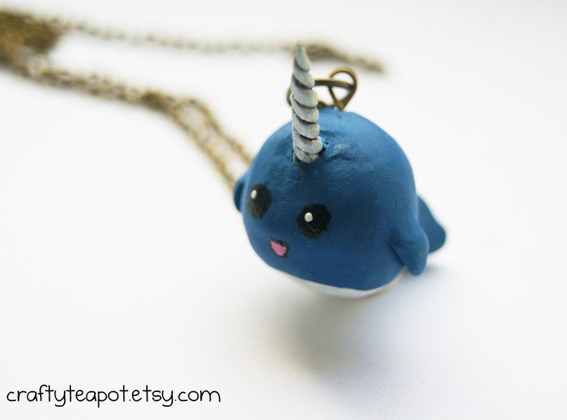 Lucy the Narwhal Necklace