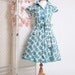 Apple Print Tea Dress