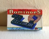 Vintage Double Nine Complete Set of Dominoes in Original Box with Instructions