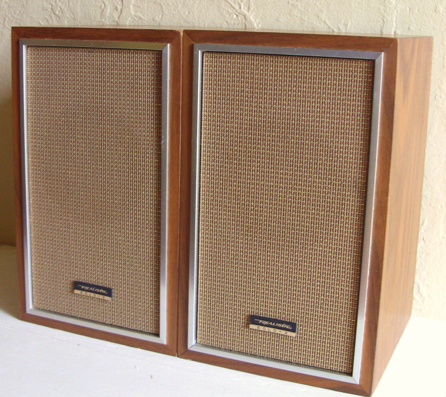 Vintage Realistic Speakers