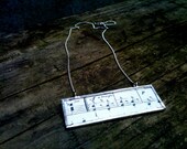 Jennifer Necklace / Sheet Music & Hearts Under Glass