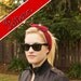 Crocheted Rosie the Riveter WWII Headband Pattern PDF