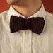 Crocheted Non-pre-tied (Untied) Bow Tie (Choose Your Color)