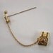 Vintage AVON Gold Tone Telephone Stick Pin Brooch