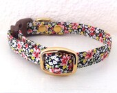 SALE 50% OFF Liberty Floral Collar for Dogs