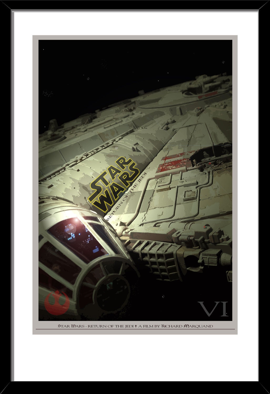 Star Wars- Return Of The Jedi- Movie Poster- 11x17- star wars, geek, geekery, space, film, retro