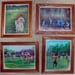 Baseball Children Print Boys art Print, Sports little boys kids brothers