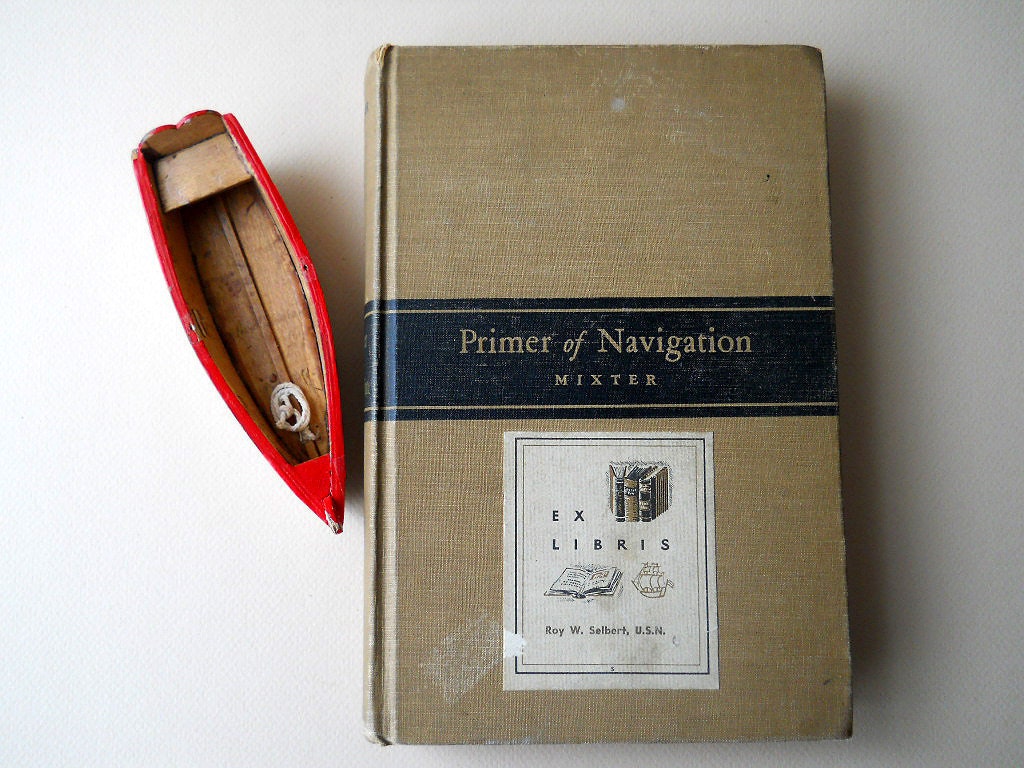 Vintage Boat Navigation Book 1940