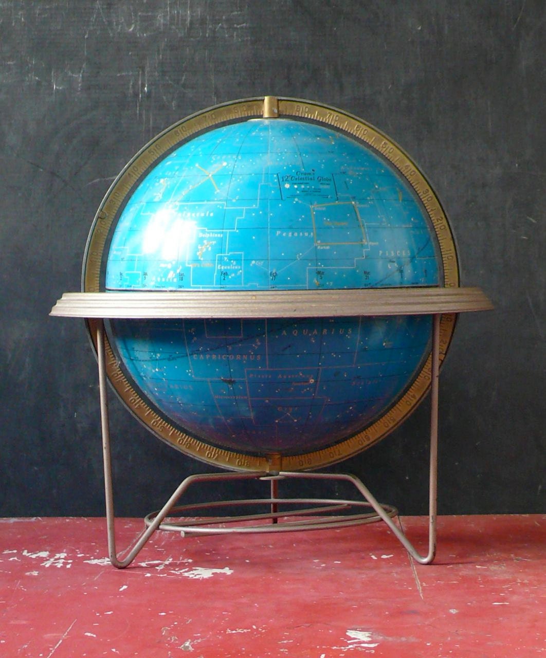 12 inch Cram's Celestial Globe. 1960s.