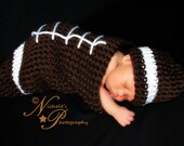 Newborn Football Cocoon Set