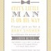 Little Man Bow Tie Baby Shower Invitations