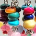 Bead stitch markers, gift for knitter, wire dangles handmade, gift for her