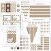 PRINTABLE Invitation and Party Accessories - Little Lamb