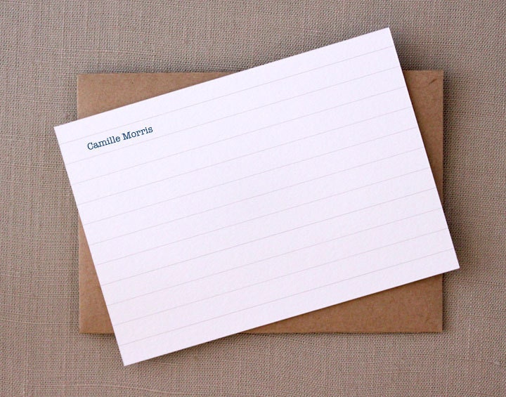 Personal Stationery : WORDSWORTH
