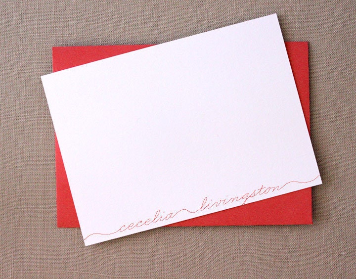 Personal Stationery : ALCOTT