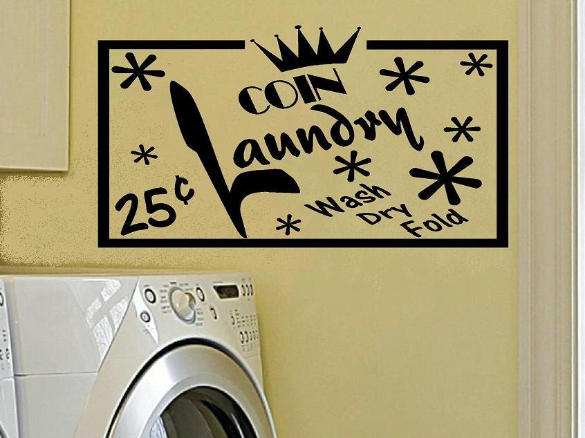 Retro Laundry Signs