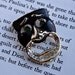 Strange Laughing Mask Brooch - Emerald Eyes