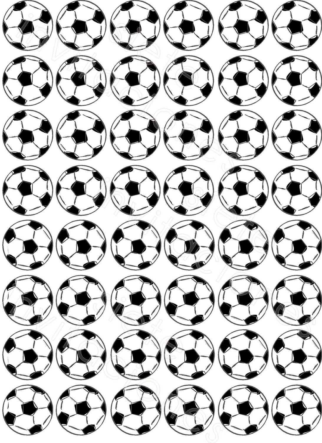 Soccer PRINTABLE mini Cupcake toppers, bottle caps, badge, hairbow, magnets futbol futebol calcio football goal gol