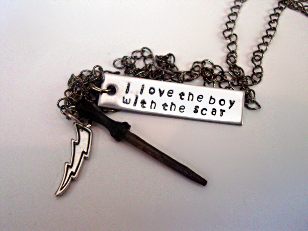 I Love the Boy with the Scar Necklace
