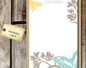 Flora & Fauna Personalized Notecards set/10