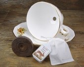 Vintage Teacup Herb Garden Planter Kit - Harvest Leaves