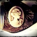 Grey Rose Vintage style Steampunk goggles. Classic Victorian Cameo