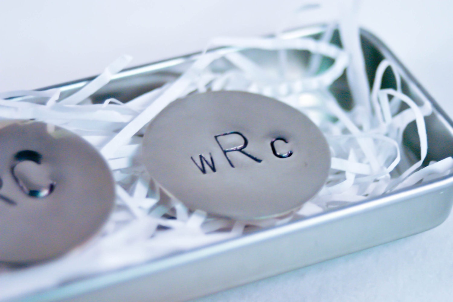 Golf Ball Marker - Set of 2 - STERLING SILVER - Free Shipping