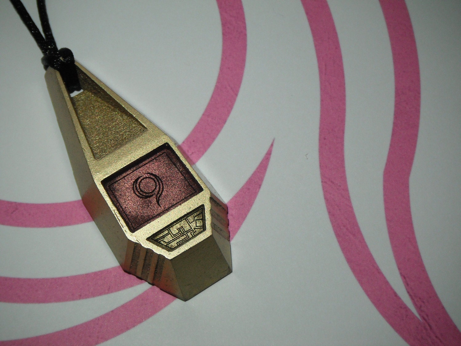 Digimon Tag with Ken's Crest of Kindness