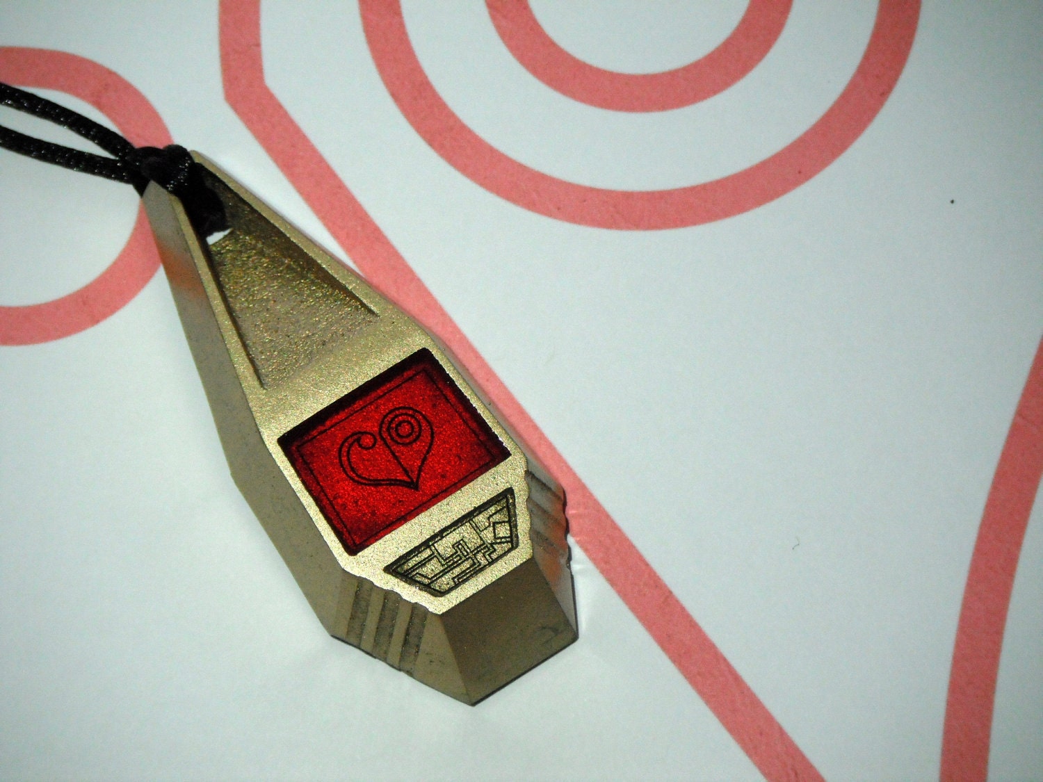 Digimon Tag with Sora's Crest of Love