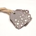 BOGO SALE Price tag Deep Maroon Bubbles gift tags. Set of 15.