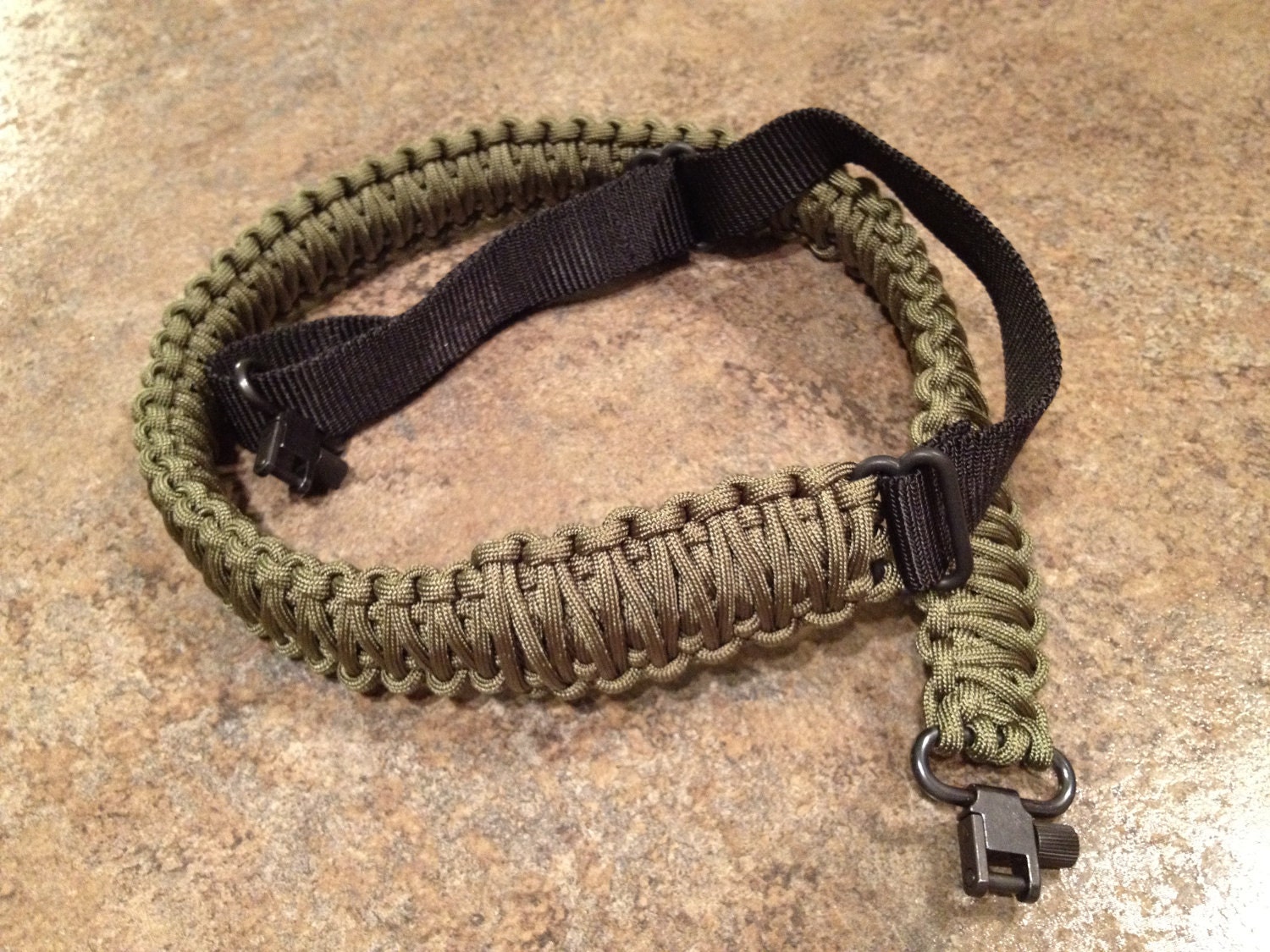 Items similar to Paracord Rifle Sling – Adjustable and Includes Quick