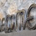 Horse Shoe Welcome sign, Upcycled Shoes