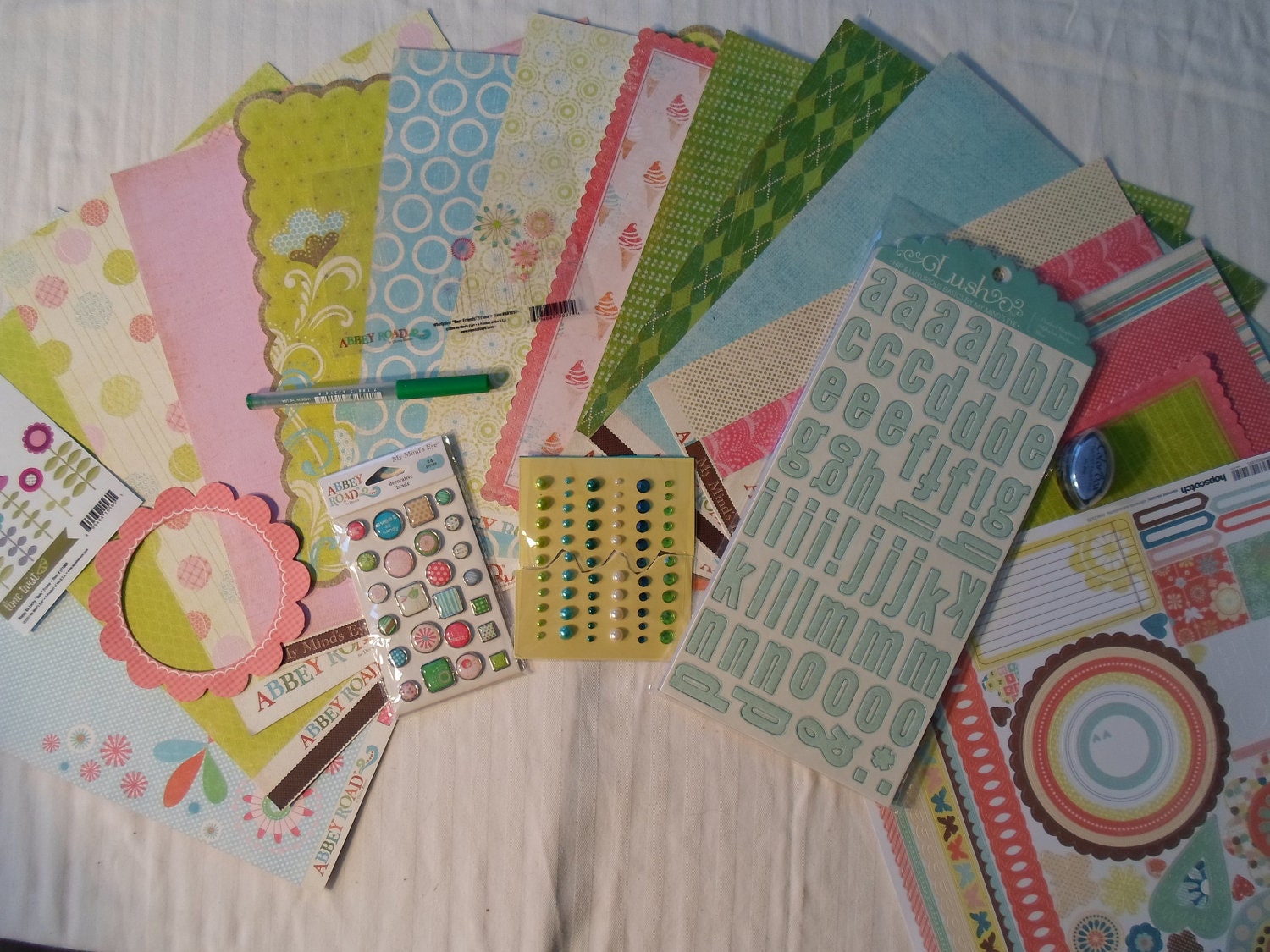 My Mind's Eye Collection Scrapbooking Kit 28
