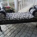 French Country Cottage Style Black Day Bed, Bench, or Loveseat reserved for Jorden