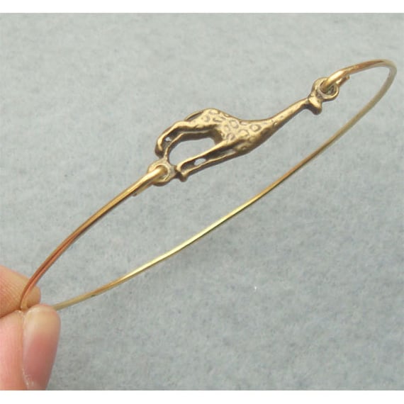 Giraffe Bangle Bracelet