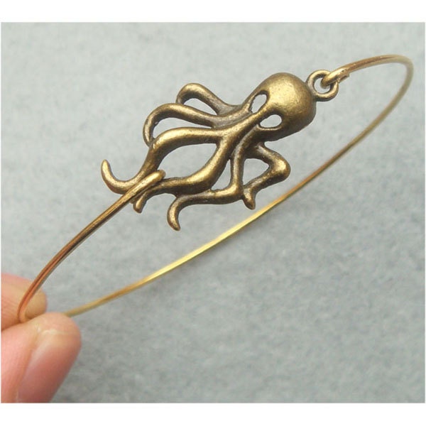 Octopus Bangle Bracelet